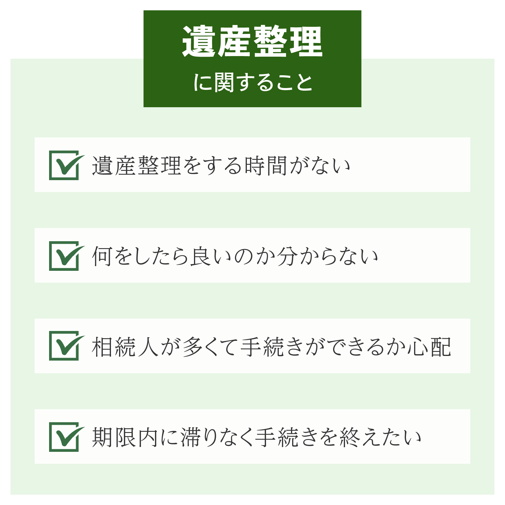 遺産整理に関すること